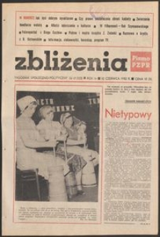 Zbliżenia : tygodnik społeczno-polityczny, 1982, nr 17