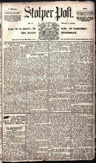 Stolper Post Nr. 3/1885