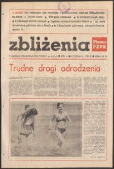 Zbliżenia : tygodnik społeczno-polityczny, 1982, nr 18