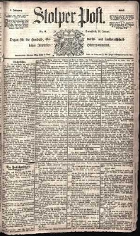 Stolper Post Nr. 8/1885