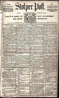 Stolper Post Nr. 16/1885