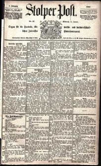Stolper Post Nr. 17/1885