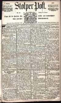 Stolper Post Nr. 19/1885