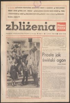 Zbliżenia : tygodnik społeczno-polityczny, 1982, nr 20