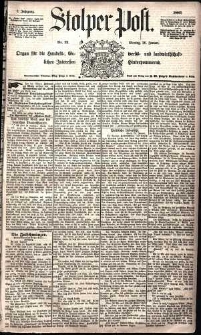 Stolper Post Nr. 21/1885