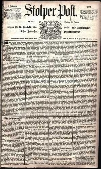 Stolper Post Nr. 25/1885