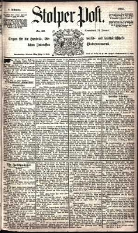 Stolper Post Nr. 26/1885