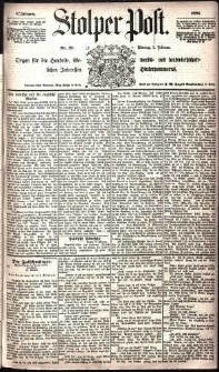 Stolper Post Nr. 27/1885
