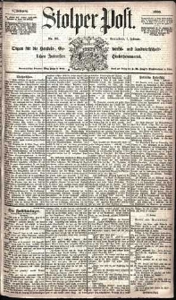 Stolper Post Nr. 32/1885