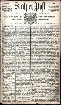 Stolper Post Nr. 36/1885