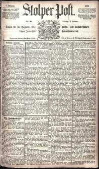 Stolper Post Nr. 40/1885