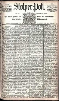 Stolper Post Nr. 44/1885