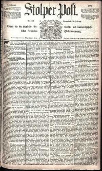 Stolper Post Nr. 50/1885
