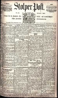 Stolper Post Nr. 53/1885