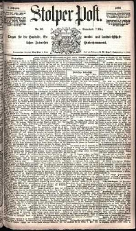 Stolper Post Nr. 56/1885