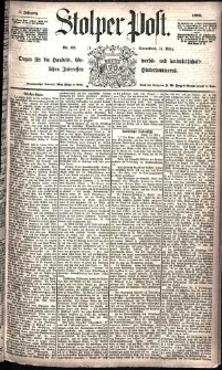 Stolper Post Nr. 62/1885