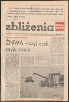 Zbliżenia : tygodnik społeczno-polityczny, 1982, nr 27