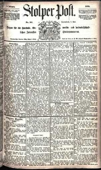 Stolper Post Nr. 101/1885