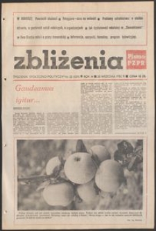 Zbliżenia : tygodnik społeczno-polityczny, 1982, nr 33