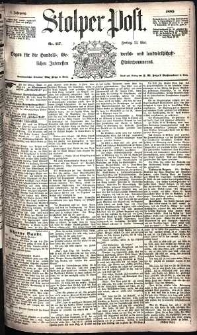 Stolper Post Nr. 117/1885
