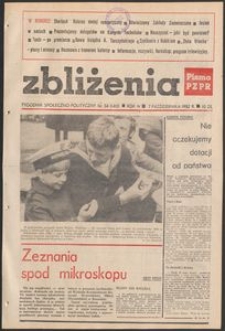 Zbliżenia : tygodnik społeczno-polityczny, 1982, nr 34