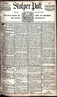 Stolper Post Nr. 123/1885