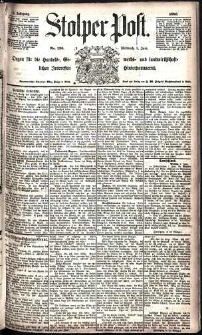 Stolper Post Nr. 126/1885