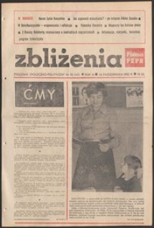 Zbliżenia : tygodnik społeczno-polityczny, 1982, nr 35