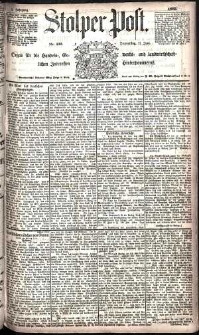 Stolper Post Nr. 133/1885