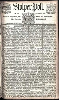 Stolper Post Nr. 135/1885