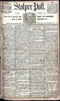 Stolper Post Nr. 138/1885