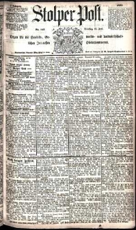 Stolper Post Nr. 143/1885