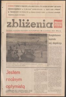 Zbliżenia : tygodnik społeczno-polityczny, 1982, nr 39