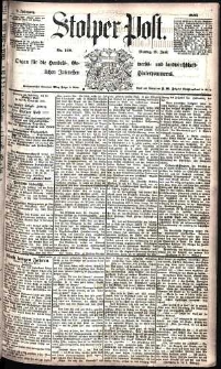 Stolper Post Nr. 148/1885