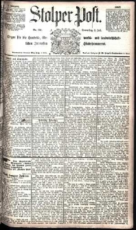 Stolper Post Nr. 151/1885