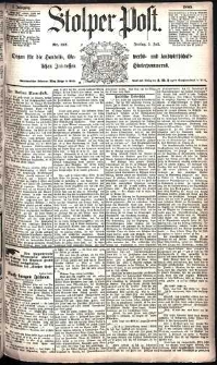 Stolper Post Nr. 152/1885