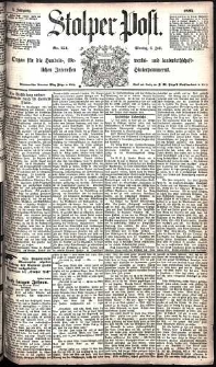 Stolper Post Nr. 154/1885