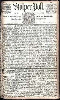 Stolper Post Nr. 155/1885