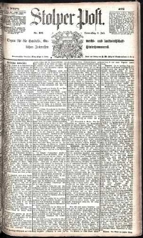 Stolper Post Nr. 157/1885