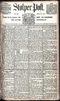 Stolper Post Nr. 162/1885