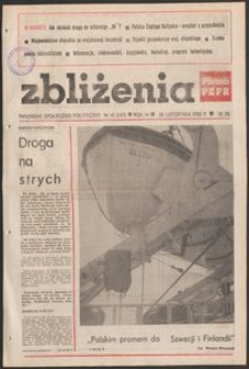 Zbliżenia : tygodnik społeczno-polityczny, 1982, nr 41