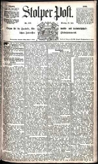 Stolper Post Nr. 172/1885