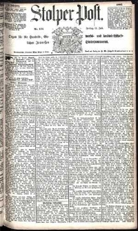 Stolper Post Nr. 176/1885