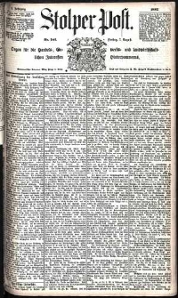 Stolper Post Nr. 182/1885