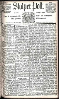 Stolper Post Nr. 184/1885