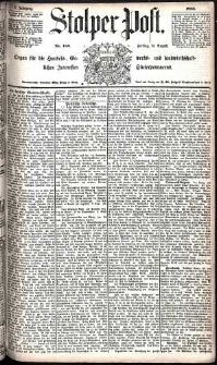 Stolper Post Nr. 188/1885