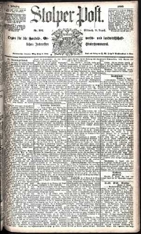 Stolper Post Nr. 192/1885