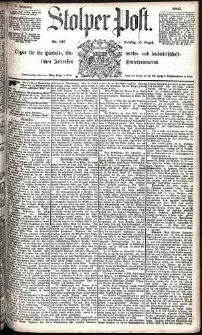 Stolper Post Nr. 197/1885