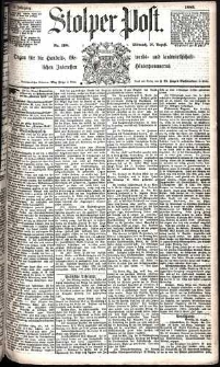 Stolper Post Nr. 198/1885