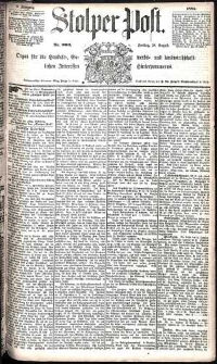 Stolper Post Nr. 200/1885